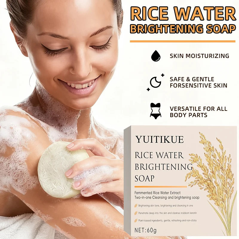 Savon à l’eau de riz fermentée et acide kojique 60 g