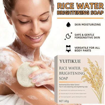 Savon à l’eau de riz fermentée et acide kojique 60 g