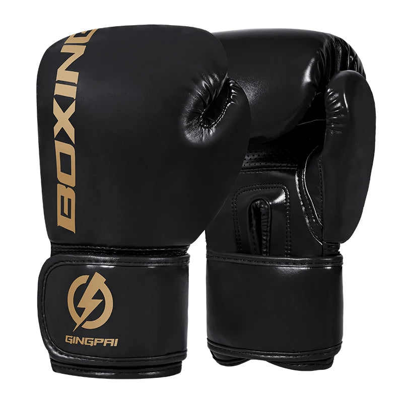 Gants de Boxe Adulte Cuir PU – Entraînement, Compétition, MMA, Sac de Frappe | 4 à 12 oz | 7 Coloris - BLACKBEARD OUTDOOR INDUSTRIES