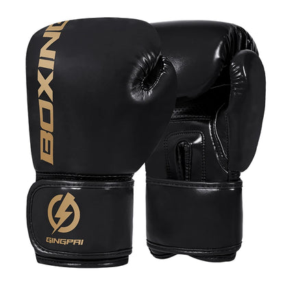 Gants de Boxe Adulte Cuir PU – Entraînement, Compétition, MMA, Sac de Frappe | 4 à 12 oz | 7 Coloris - BLACKBEARD OUTDOOR INDUSTRIES