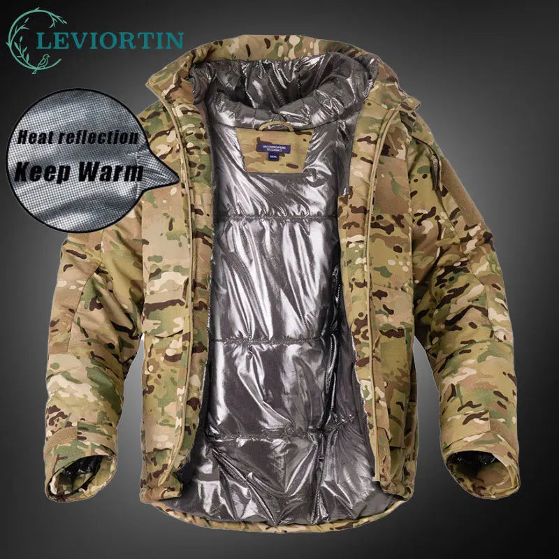Veste Tactique Camouflage Thermique Réfléchissante pour Homme - BLACKBEARD OUTDOOR INDUSTRIES