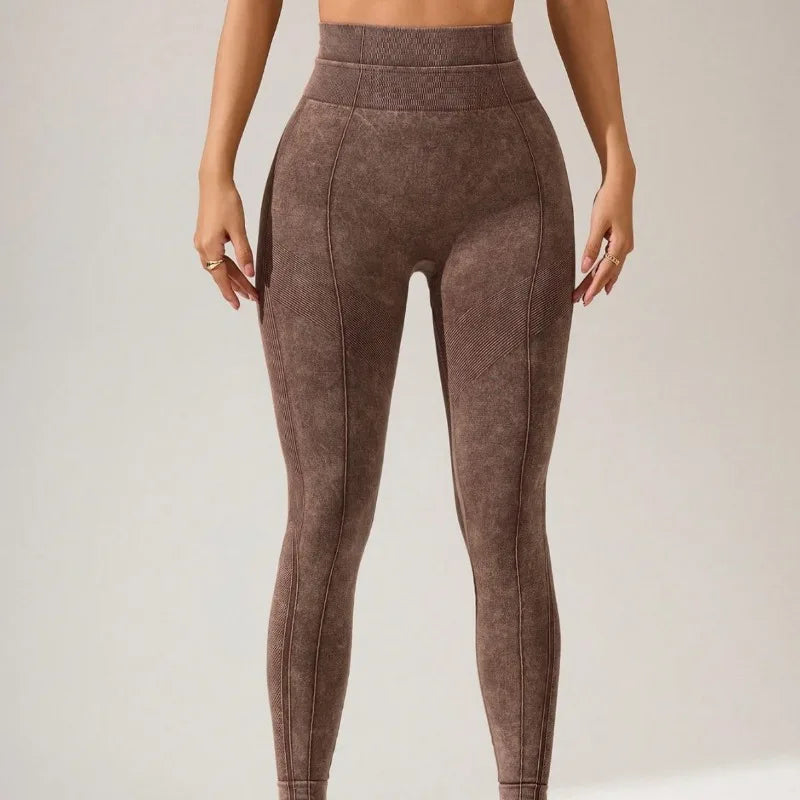 Legging de sport femme taille haute avec poches