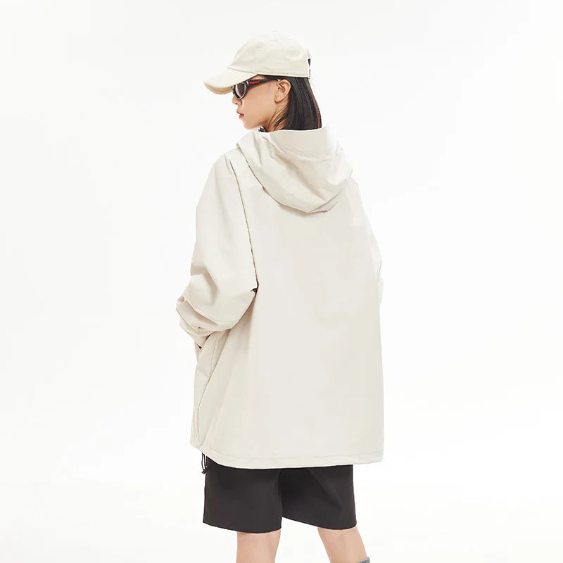 Veste de Randonnée Imperméable et Coupe-Vent Unisexe avec Capuche – Veste de Sport Haute Qualité pour Randonnée, Course et Escalade - BLACKBEARD OUTDOOR INDUSTRIES