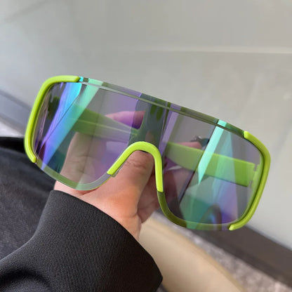 Lunettes de Cyclisme Style Y2K – Verres Miroir Coupe-Vent | Homme & Femme