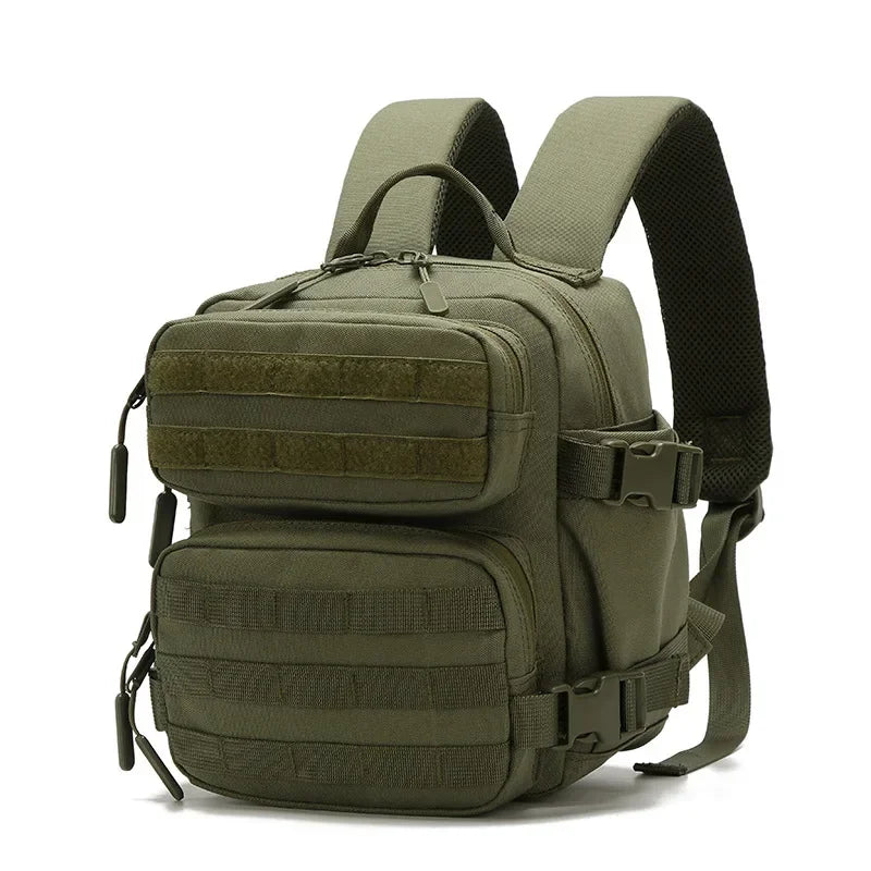 Mini sac à dos tactique femme 9 L avec porte-bouteille