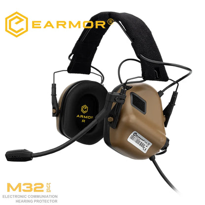 EARMOR M32 SE / MOD4 – Casque Électronique Tactique Anti-Bruit - BLACKBEARD OUTDOOR INDUSTRIES