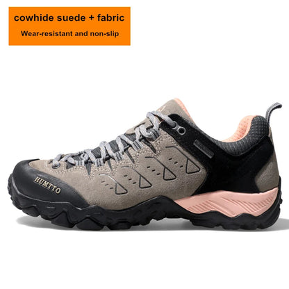 Chaussures Randonnée Trekking Femme Cuir Imperméables