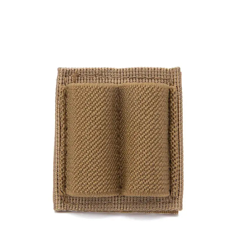 Porte-Munitions Tactique 2 Coups – Patch Adhésif MOLLE pour Crosse / Gilet Ma boutique