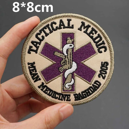 Patch Médical Tactique Brodé - BLACKBEARD OUTDOOR INDUSTRIES