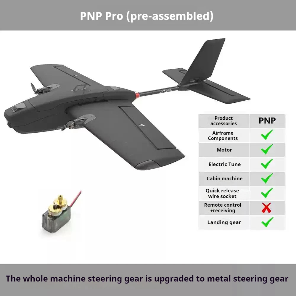 HEEWING Assassin T-1 Professional RC Aircraft Fixed Wing Glider Model EPP Outdoor Assembly Remote Control - BLACKBEARD OUTDOOR INDUSTRIES