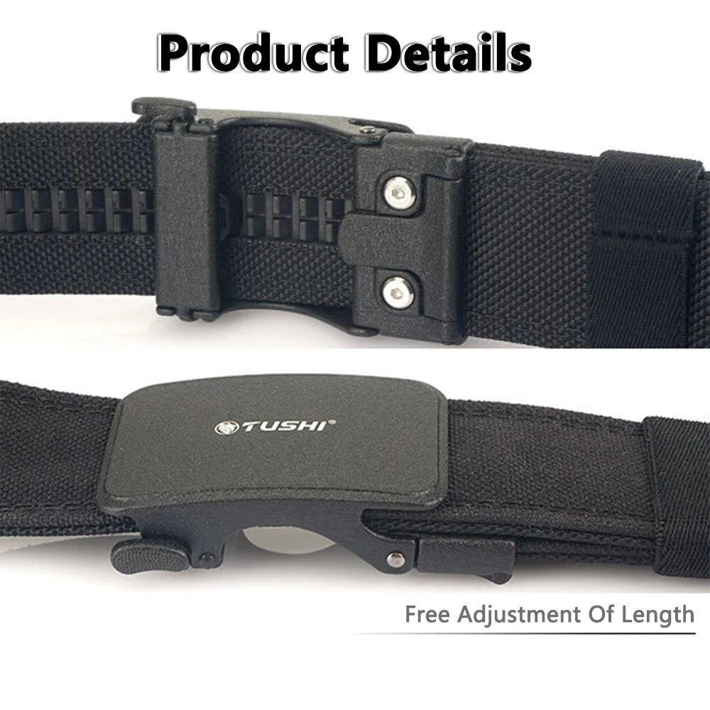 Ceinture TUSHI IPSC Tactical en Métal Automatique Ma boutique