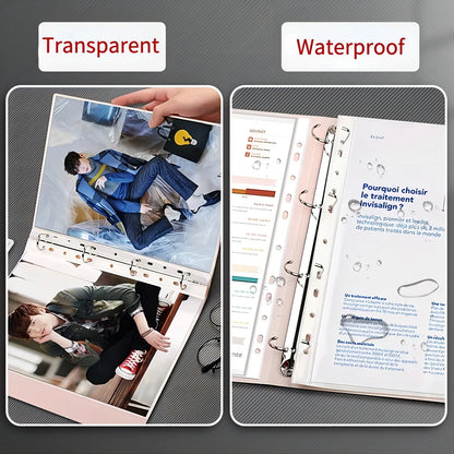 Lot de 100 Pochettes Plastiques A4 – 11 Trous Standard - BLACKBEARD OUTDOOR INDUSTRIES