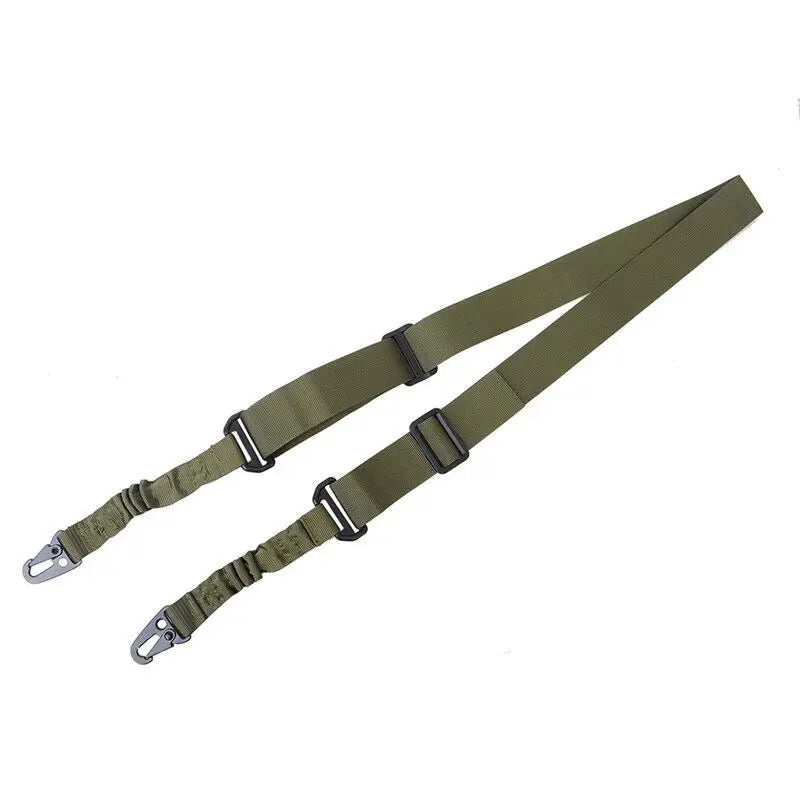 Sangle Fusil 2 Points en Nylon – Bretelle Tactique avec Boucle Métal | Chasse & Airsoft