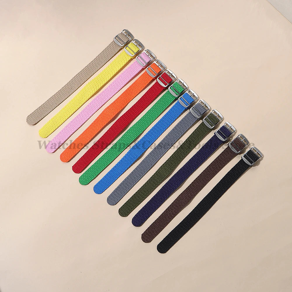 Bracelet de Montre en Toile Nylon Tissée – Compatible avec Omega, Seiko, Samsung, Huawei et Autres Montres - BLACKBEARD OUTDOOR INDUSTRIES