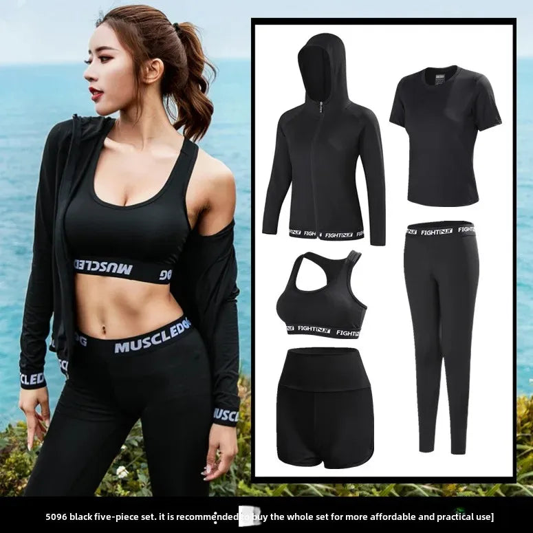 Ensemble de Yoga Femme 3 Pièces – Séchage Rapide & Ultra Léger – Style Tendance Été - BLACKBEARD OUTDOOR INDUSTRIES