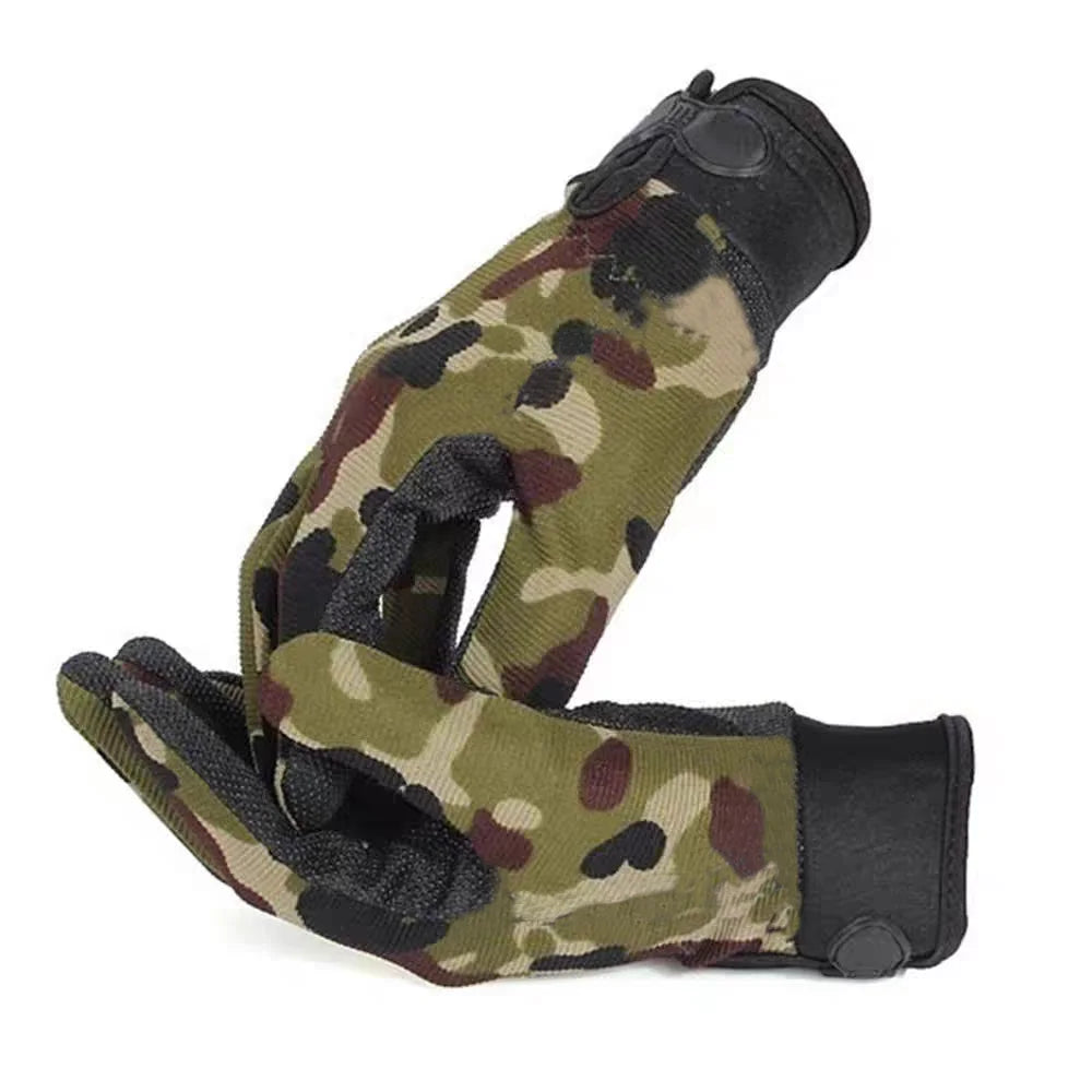 Gants Tactiques Légers & Respirants – Doigts Complets ou Demi-Doigts | Chasse, Airsoft, Cyclisme