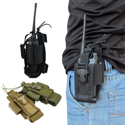 Pochette Radio Tactique MOLLE Oxford – Talkie-Walkie Universel | 8 Coloris | Corde Élastique Réglable - BLACKBEARD OUTDOOR INDUSTRIES