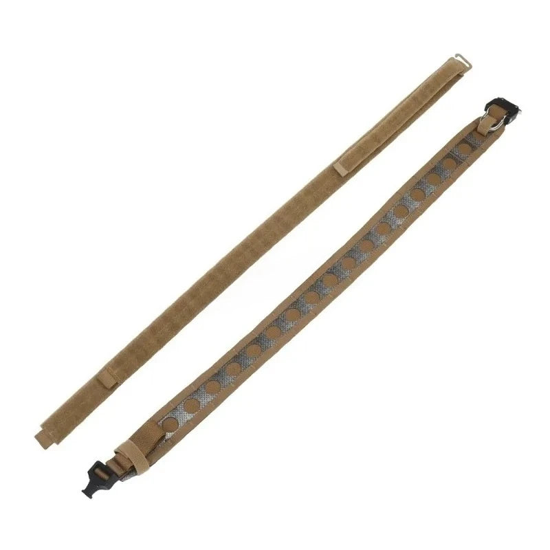 Ceinture Tactique Ferro Bison – Ceinture de Combat à Double Couche avec Boucle Métallique D-Ring, Système MOLLE, Boucle à Détachement Rapide pour Airsoft, Chasse et Activités Tactiques BLACKBEARD OUTDOOR INDUSTRIES