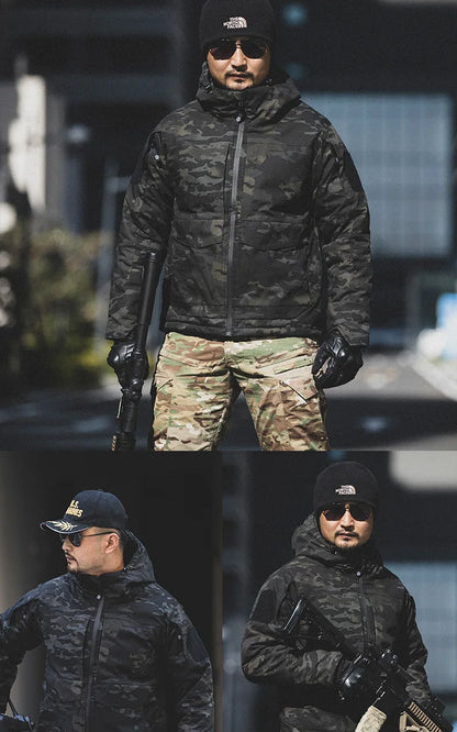 Veste M65 Tactique Chauffante pour Homme – Hiver, Coupe-Vent, Imperméable, Camouflage - BLACKBEARD OUTDOOR INDUSTRIES