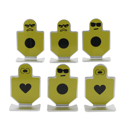 Lot de 6 Cibles Métalliques VULPO – Cibles Tactiques pour Tir, Airsoft & Entraînement de Précision Ma boutique