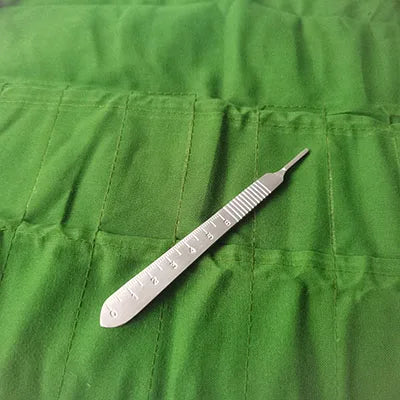 Kit d'Instruments Chirurgicaux pour Implants Dentaires - 26 Pièces - Pinces à Mordre l'Os, Marteau Osseux, Séparateur de Périoste, Sonde - Kit Chirurgical Intraoral BLACKBEARD OUTDOOR INDUSTRIES