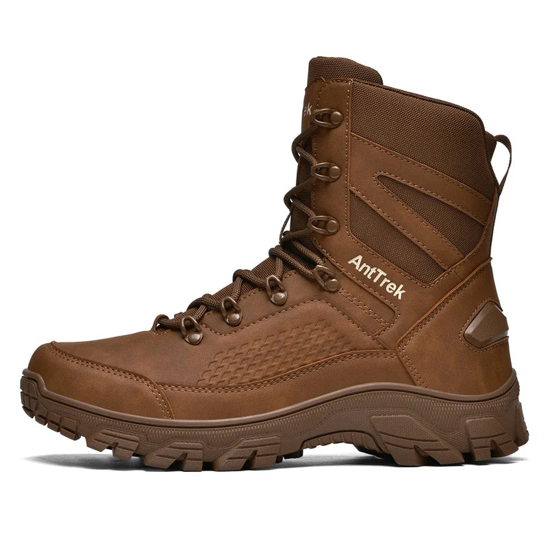 Chaussures Randonnée Tactiques Homme Cuir Imperméables – Trekking Outdoor