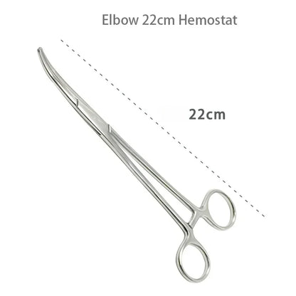 Pinces hémostatiques en acier inoxydable 1 pièce - Outil chirurgical, pinces de verrouillage courbées/droites pour pêche