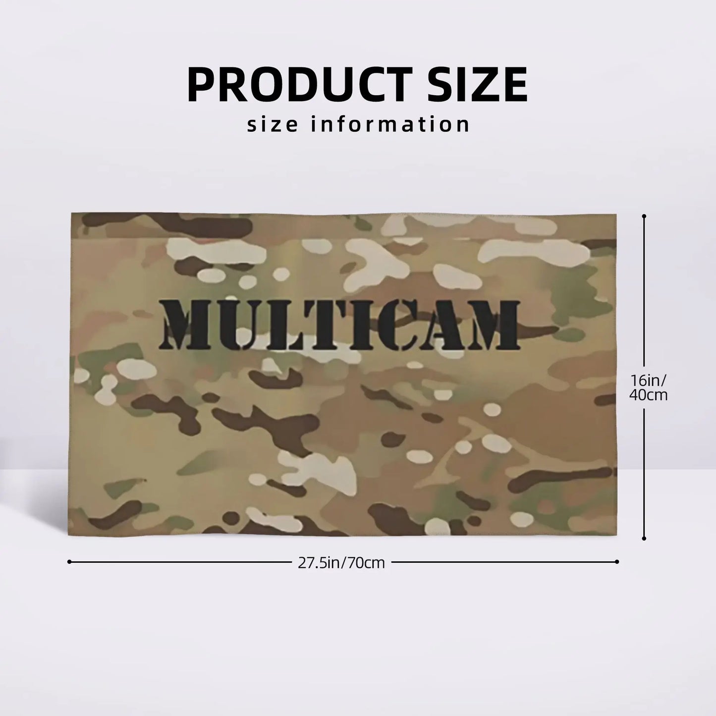 Serviette Tactique Camouflage Multicam Séchage Rapide