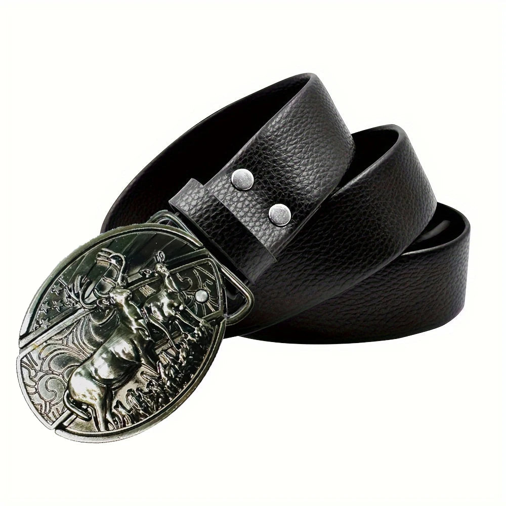 Ceinture en Similicuir Style Western Ma boutique