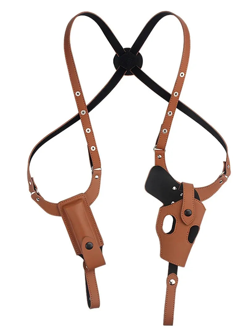 ERQYGRA Holster Tactique Double Épaule – Port Discret & Anti-Vol - BLACKBEARD OUTDOOR INDUSTRIES