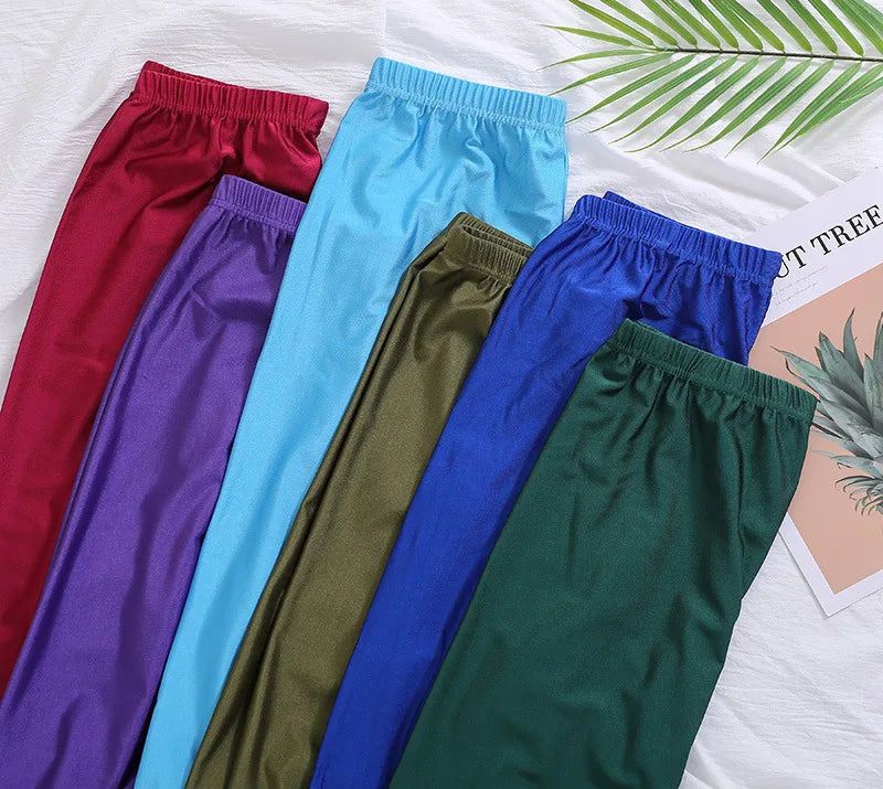 Leggings Skinny Élastiques Femme - Pantalon Crayon Slim Taille Plus, Brillant, Idéal pour Yoga et Activités Sportives - BLACKBEARD OUTDOOR INDUSTRIES