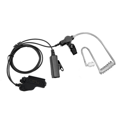 Casque PTT Tube Acoustique Motorola – Écouteur Discret HT1000, XTS2500, XTS5000, MTS2000, MTX838