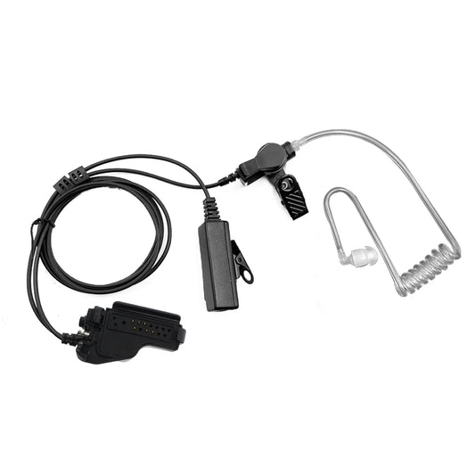 Casque PTT Tube Acoustique Motorola – Écouteur Discret HT1000, XTS2500, XTS5000, MTS2000, MTX838