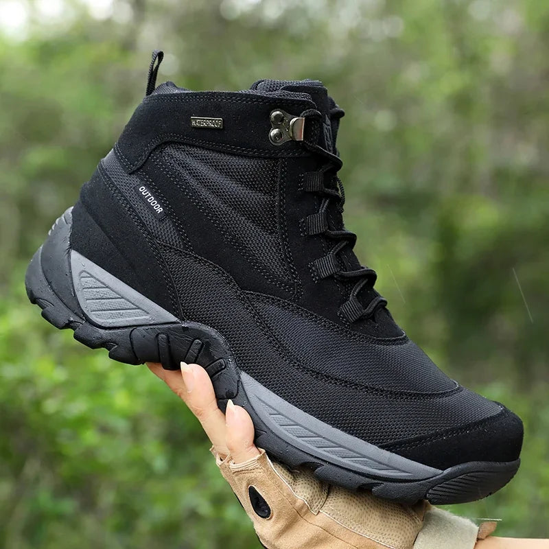 Boots Tactiques Homme Mi-Mollet – Combat, Moto & Randonnée