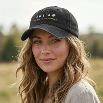 Casquette Baseball DayZ « One Bullet and a Dream » – Snapback Coton Unisexe | Protection Solaire Outdoor | Cadeau Gamer