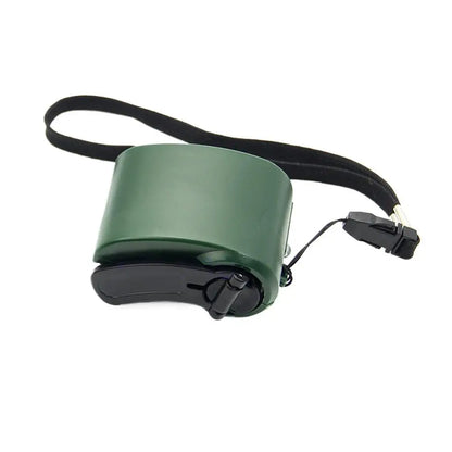 Chargeur USB à manivelle avec éclairage de secours