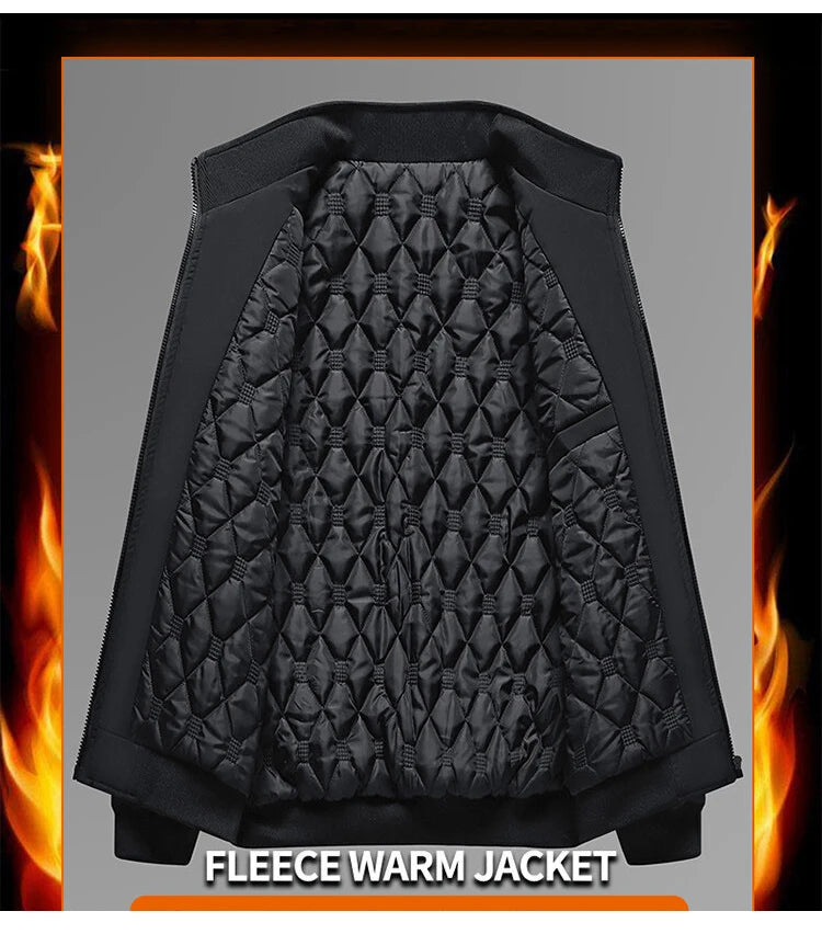 Veste Homme Hiver Grande Taille – BROWON 2025 - BLACKBEARD OUTDOOR INDUSTRIES