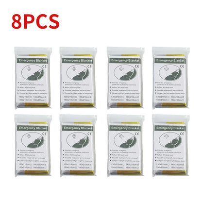 Couverture de Survie d’Urgence Extérieure 130x210 cm – Lot de 5 à 30 pièces - BLACKBEARD OUTDOOR INDUSTRIES