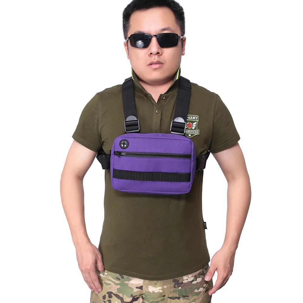 Molle Chest Bag - Sac de Poitrine Front Pack, EDC, Streetwear, Outdoor et Chasse BLACKBEARD OUTDOOR INDUSTRIES