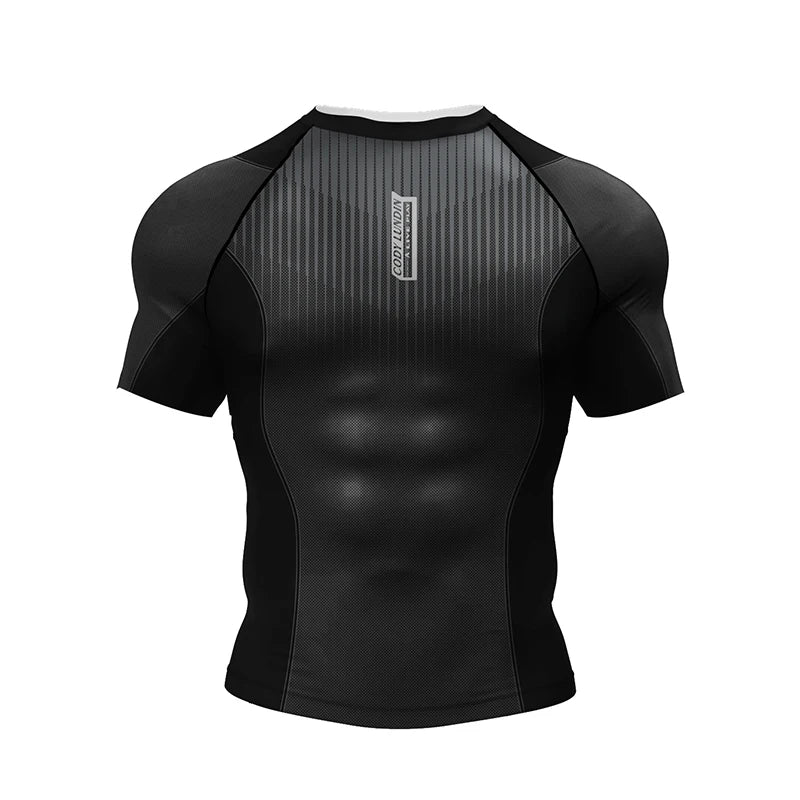 Ensemble Rashguard MMA – T-Shirt + Pantalon Compression – Jiu Jitsu / Kickboxing / Grappling - BLACKBEARD OUTDOOR INDUSTRIES