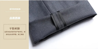 Costume Homme Slim Fit à Deux Boutons – Costume Professionnel et Élégant avec Pantalon Inclus (Tailles S-6XL) BLACKBEARD OUTDOOR INDUSTRIES