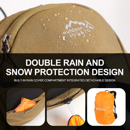 Sac à Dos de Randonnée 35L – Imperméable avec Housse de Pluie Intégrée | Mixte Homme/Femme - BLACKBEARD OUTDOOR INDUSTRIES