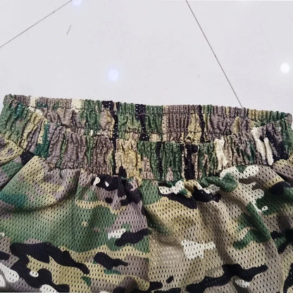 Combinaison Camouflage Mesh AUKUPKEE – Veste Capuche + Pantalon, Anti-Moustiques, Chasse Airsoft