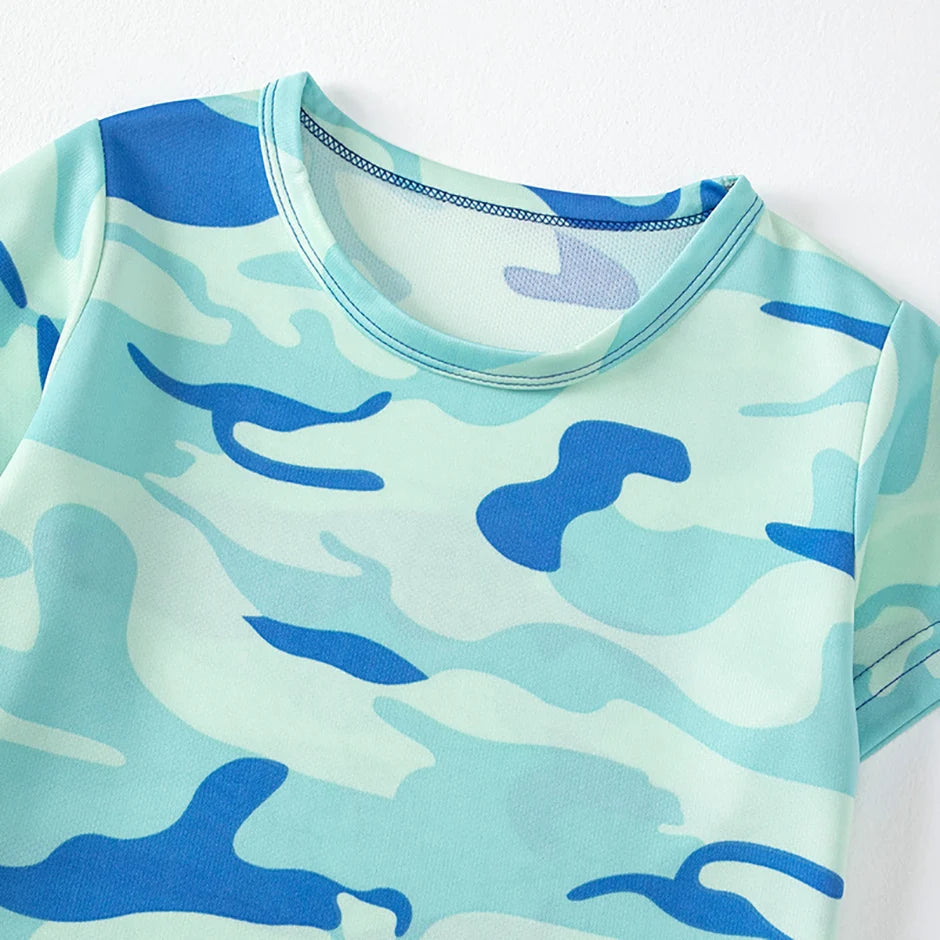 2-Pcs ensemble pour enfants camouflage en polyester Ma boutique