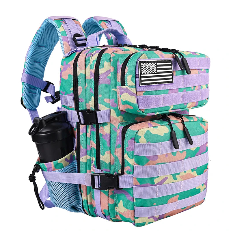 Sac à dos tactique 25 L MOLLE pour ordinateur 15 pouces