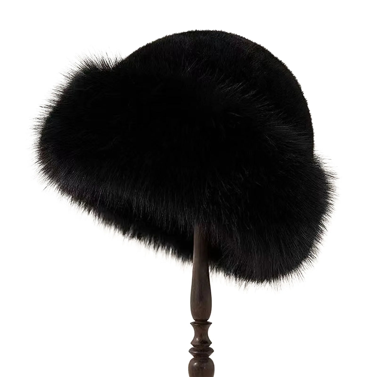 Bonnet d’hiver femme doux et chaud, style mongol