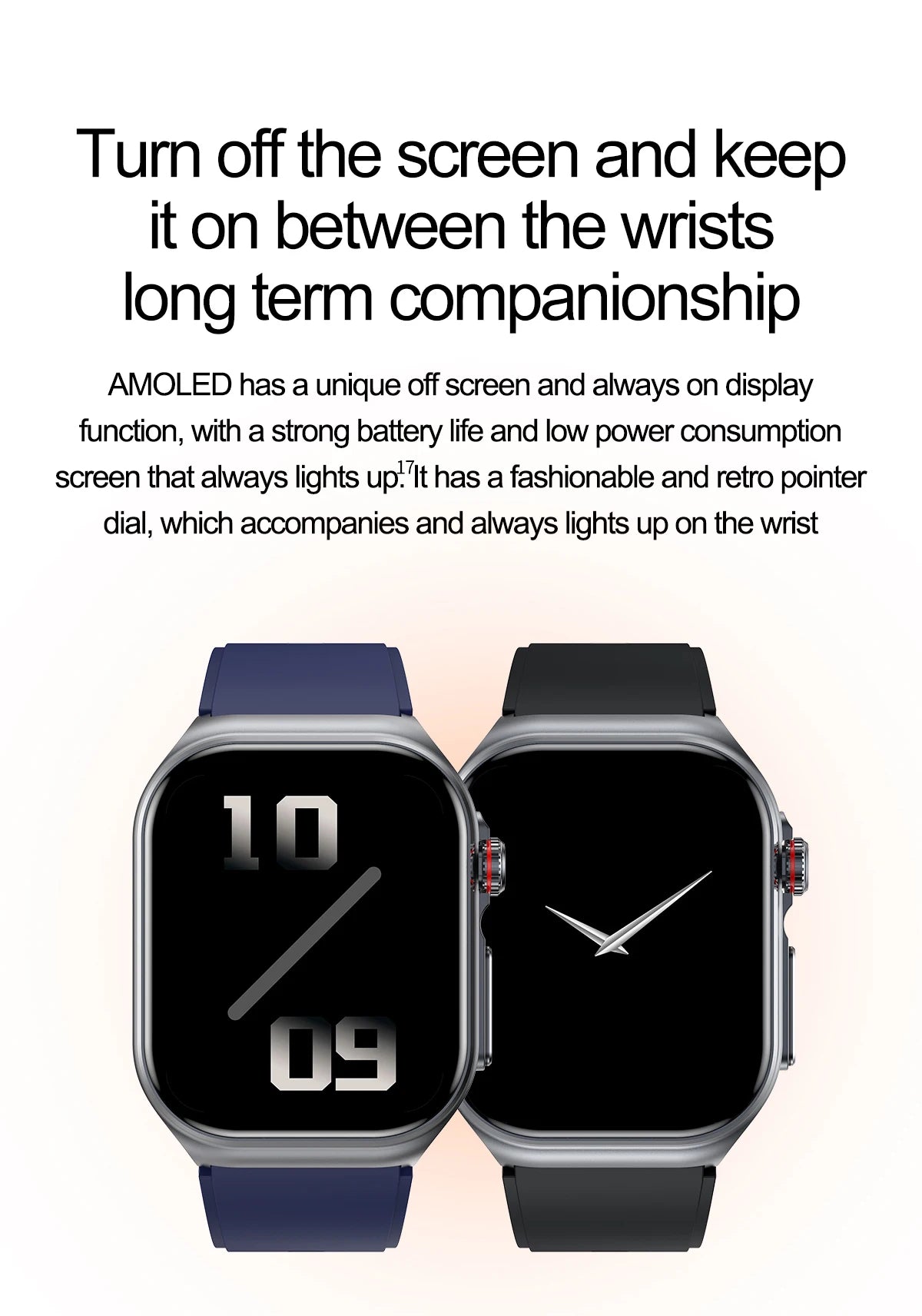 LIGE ET585 – Montre Connectée AMOLED Homme & Femme - BLACKBEARD OUTDOOR INDUSTRIES