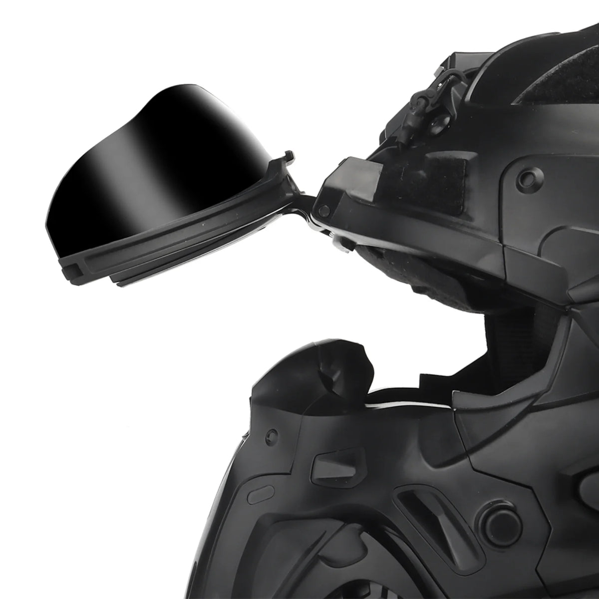 Casque airsoft intégral Assault I avec masque relevable