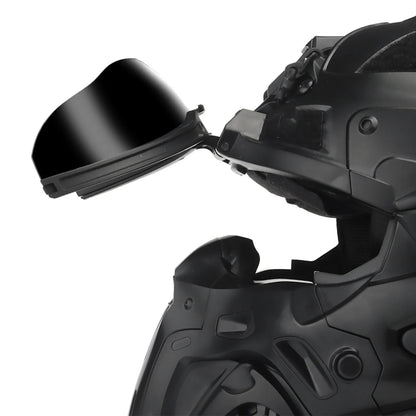 Casque airsoft intégral Assault I avec masque relevable