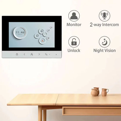 Interphone Vidéo Connecté LCD Multi-Appartement — Visiophone HD HSmartcam - BLACKBEARD OUTDOOR INDUSTRIES